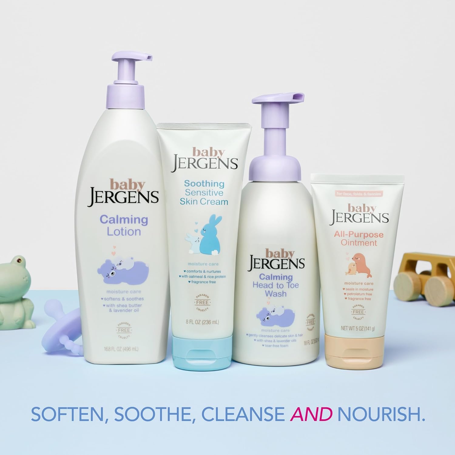 Jergens Baby Calming Head to Toe Foaming Wash