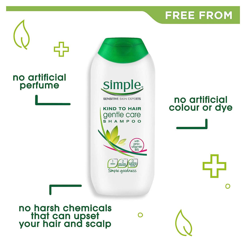 Simple Kind to Hair Gentle Care Shampoo