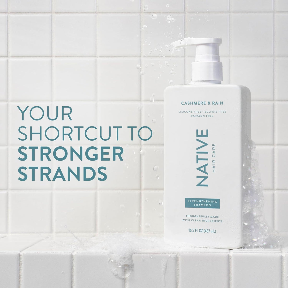 Native Cashmere & Rain Strengthening Shampoo
