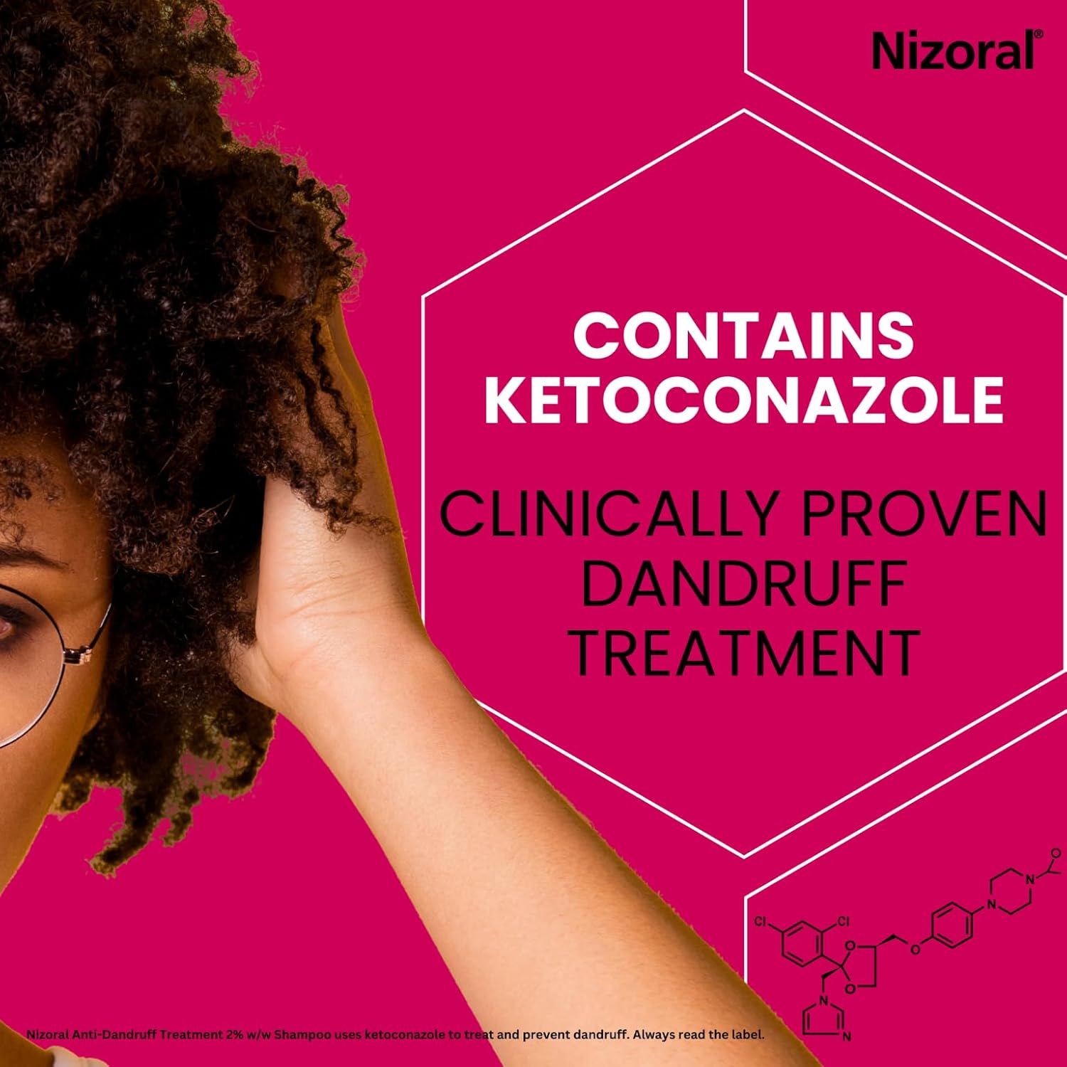 Nizoral Anti-Dandruff Treatment Shampoo 2%