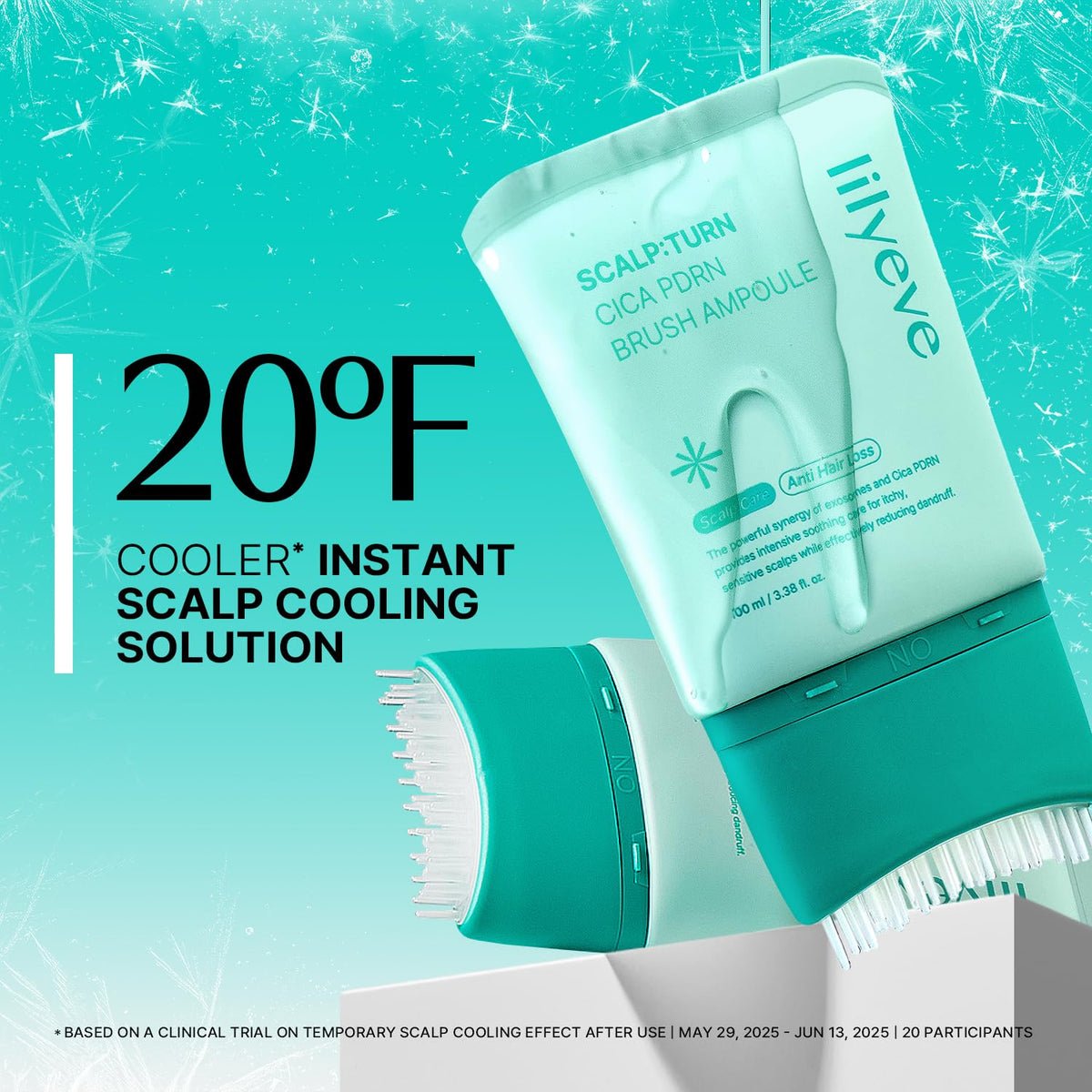 Lilyeve Scalp Turn Cica PDRN Brush Ampoule