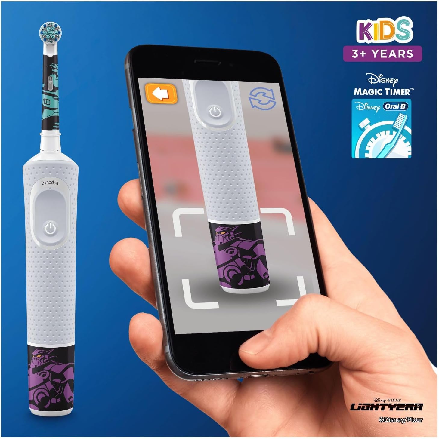 Oral-B Vitality  Kids Lightyear Electric Toothbrush with Travel Case