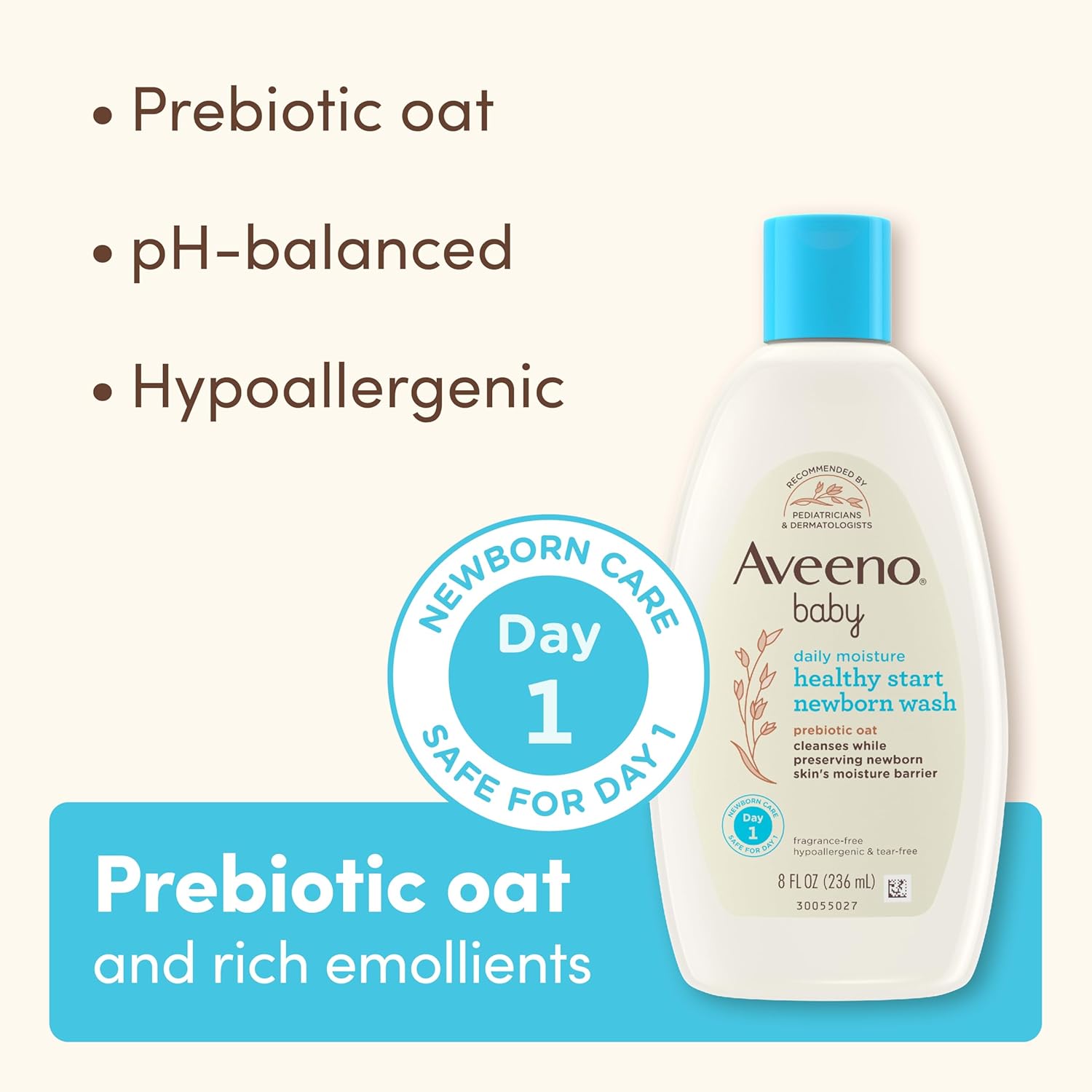 Aveeno Baby Healthy Start Nourishing Newborn Wash