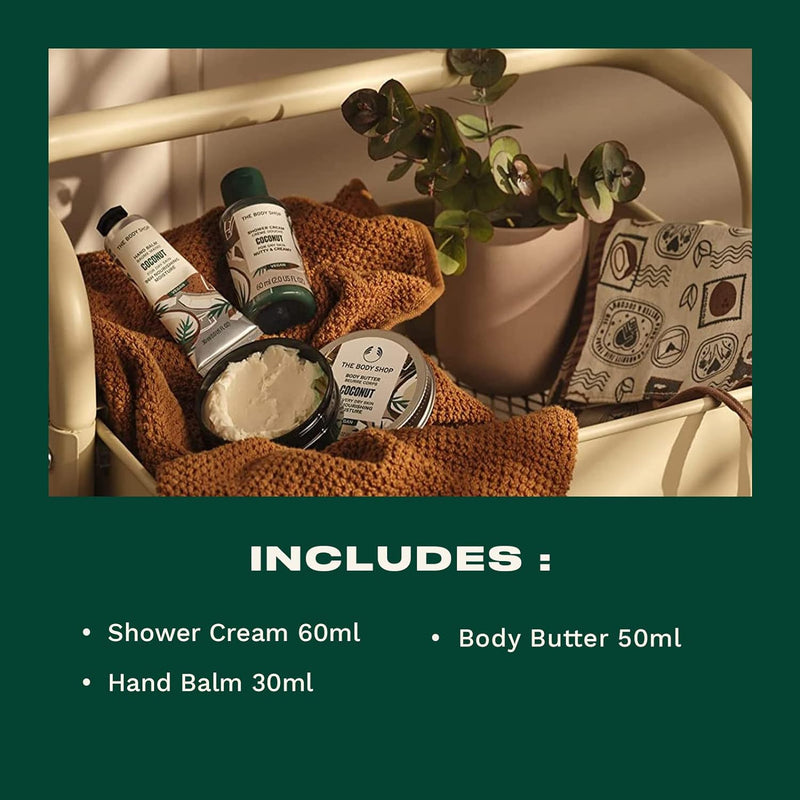 The Body Shop Creamy & Dreamy Coconut Mini Gift Set