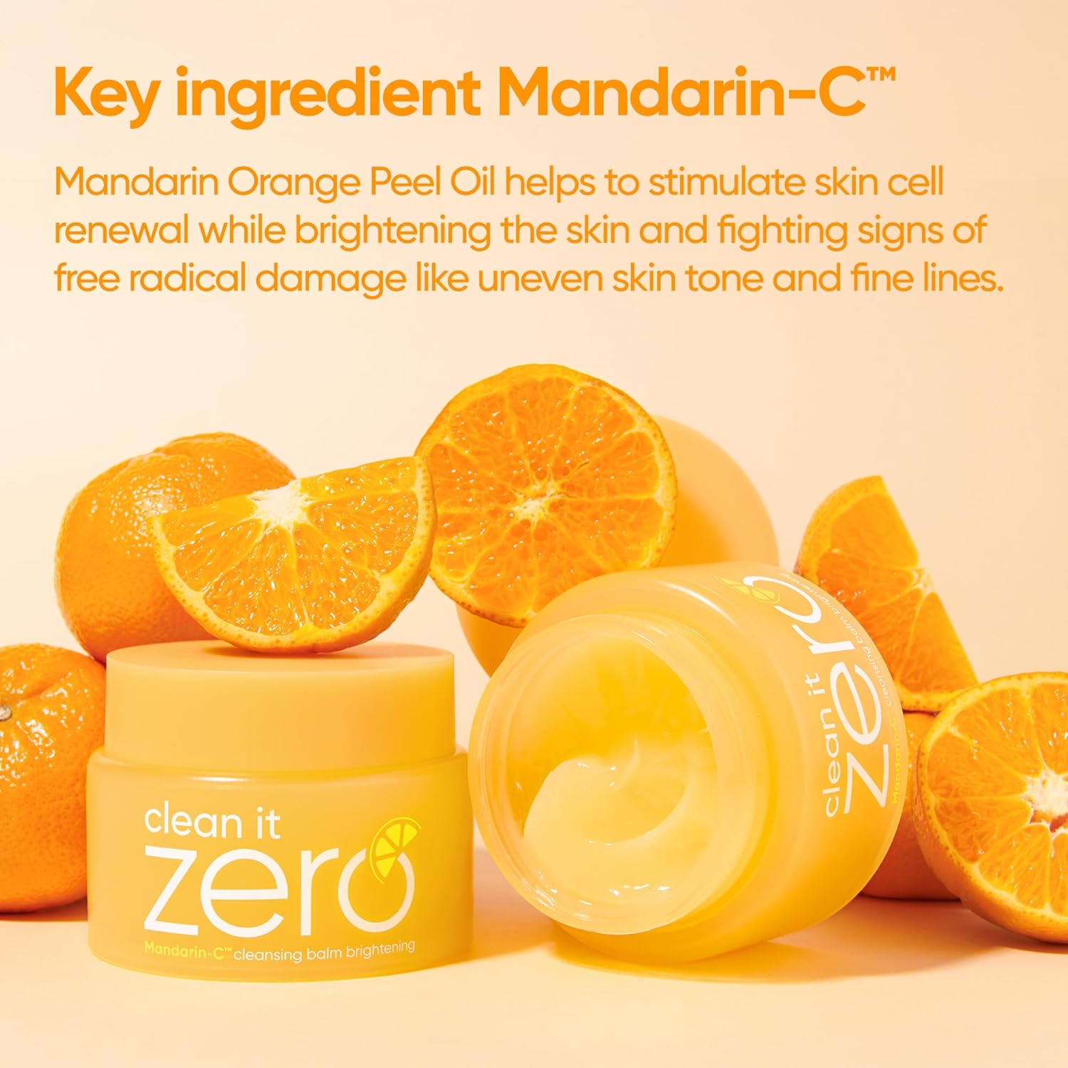 Banila Co Mandarin C Clean It Zero Cleansing Balm