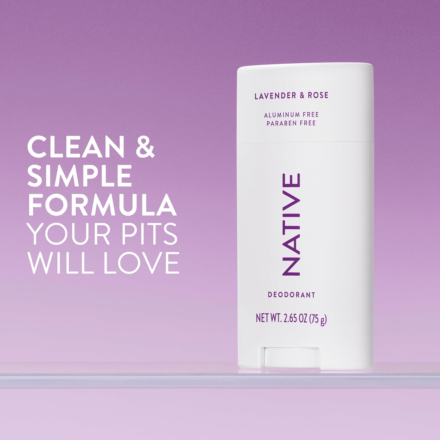 Native Lavender & Rose Deodorant