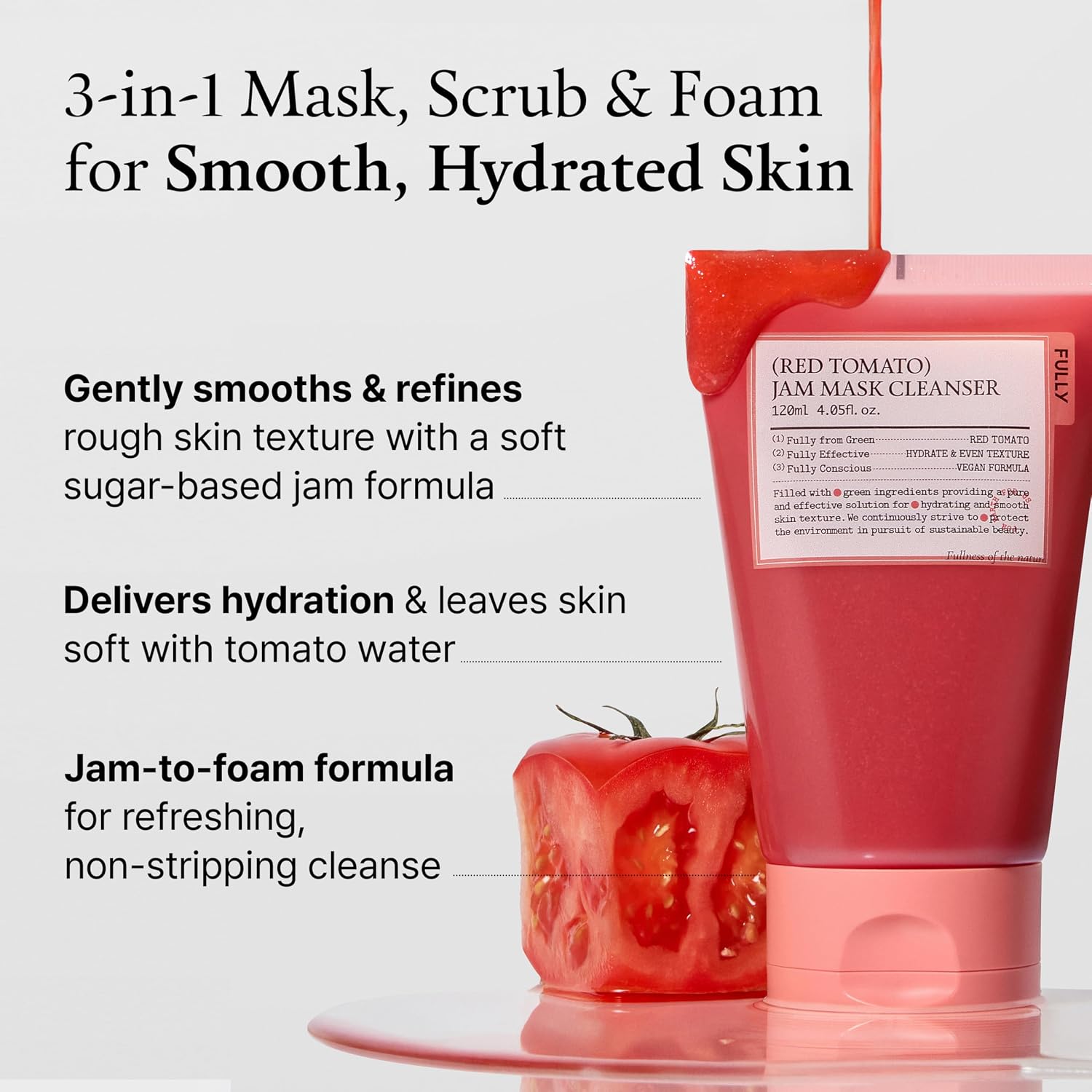 Fully Red Tomato Jam Mask Cleanser