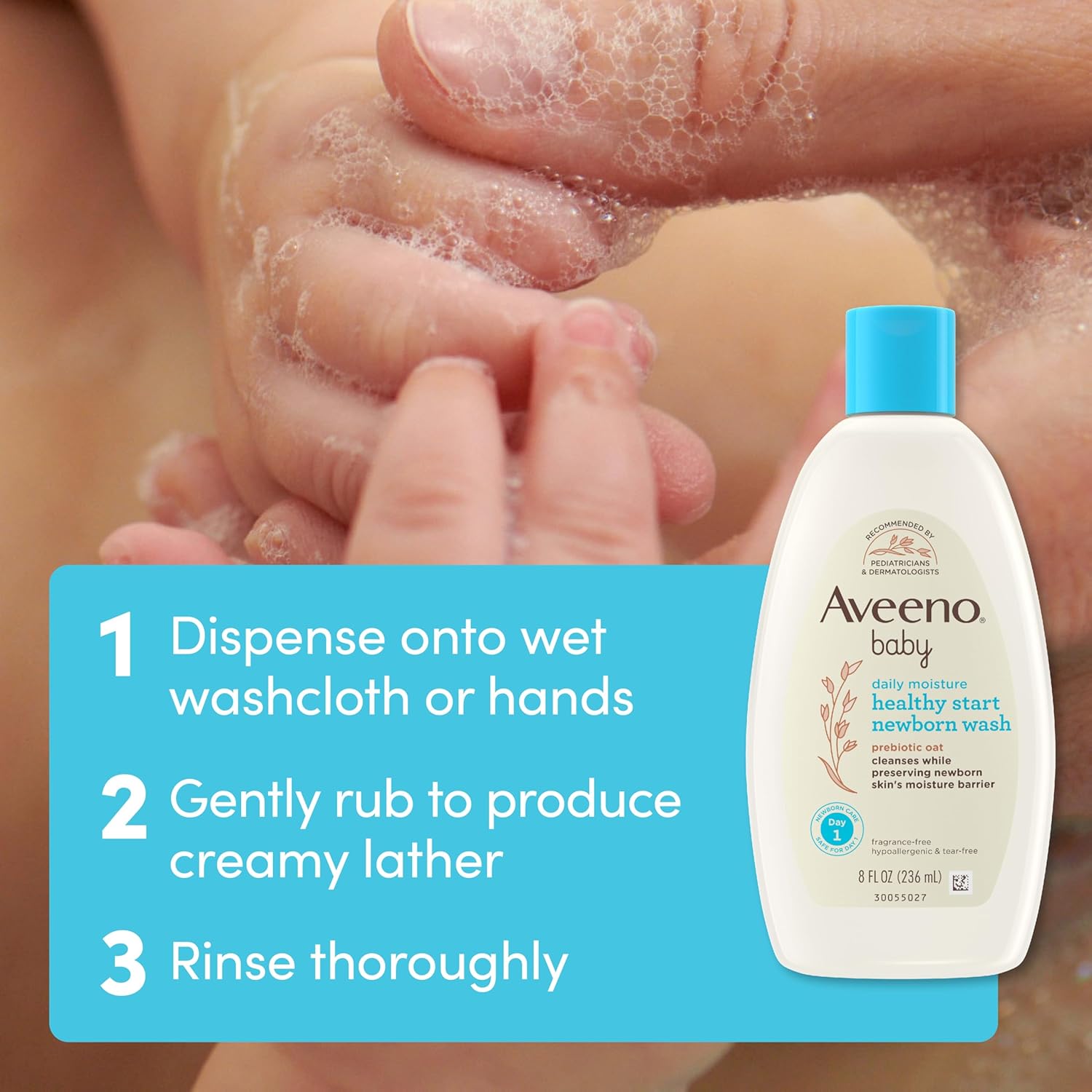 Aveeno Baby Healthy Start Nourishing Newborn Wash