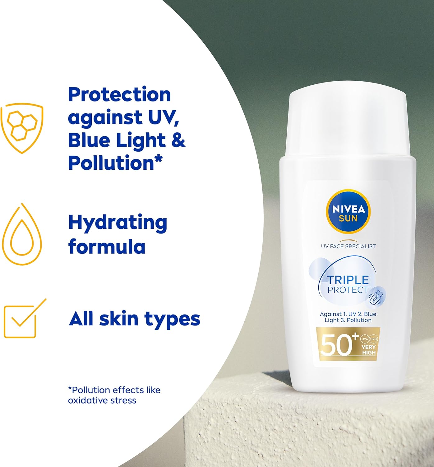 Nivea Sun Triple Protect Ultraleichtes Fluid SPF 50+