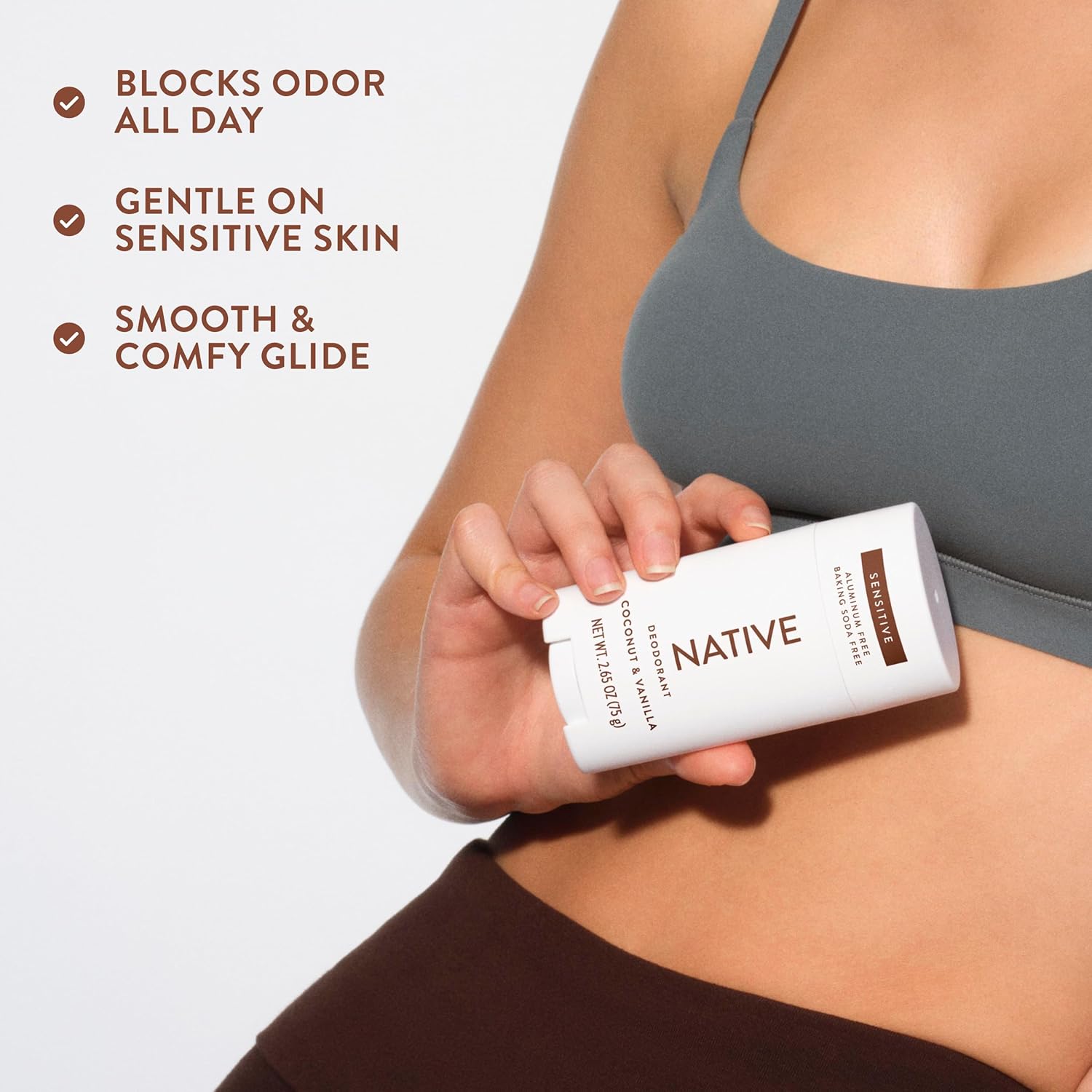 Native Coconut & Vanilla Sensitive Body Deodorant