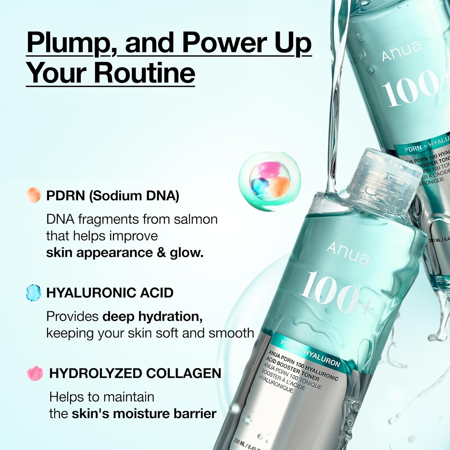 Anua PDRN 100 Hyaluronic Acid Booster Toner