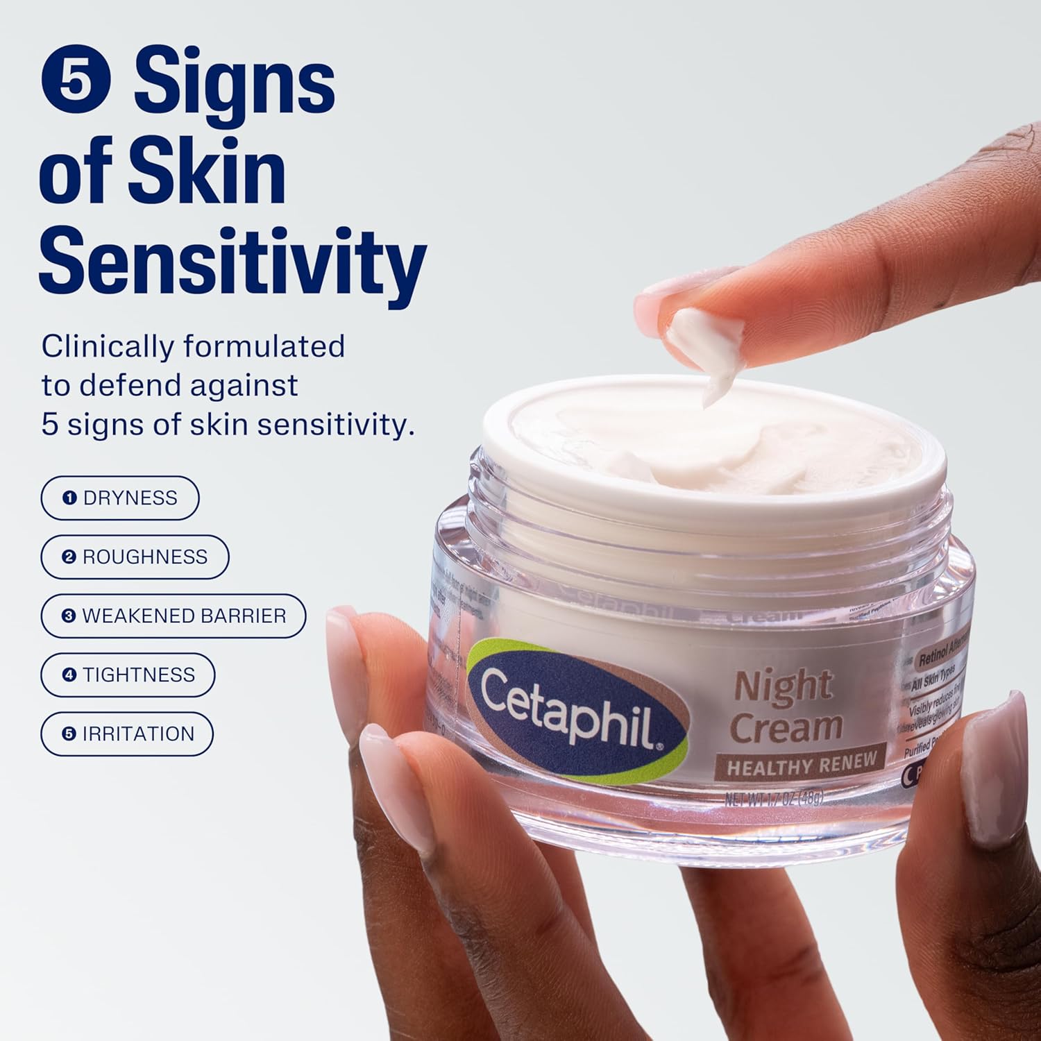 Cetaphil Healthy Renew Night Cream Purified Peptides