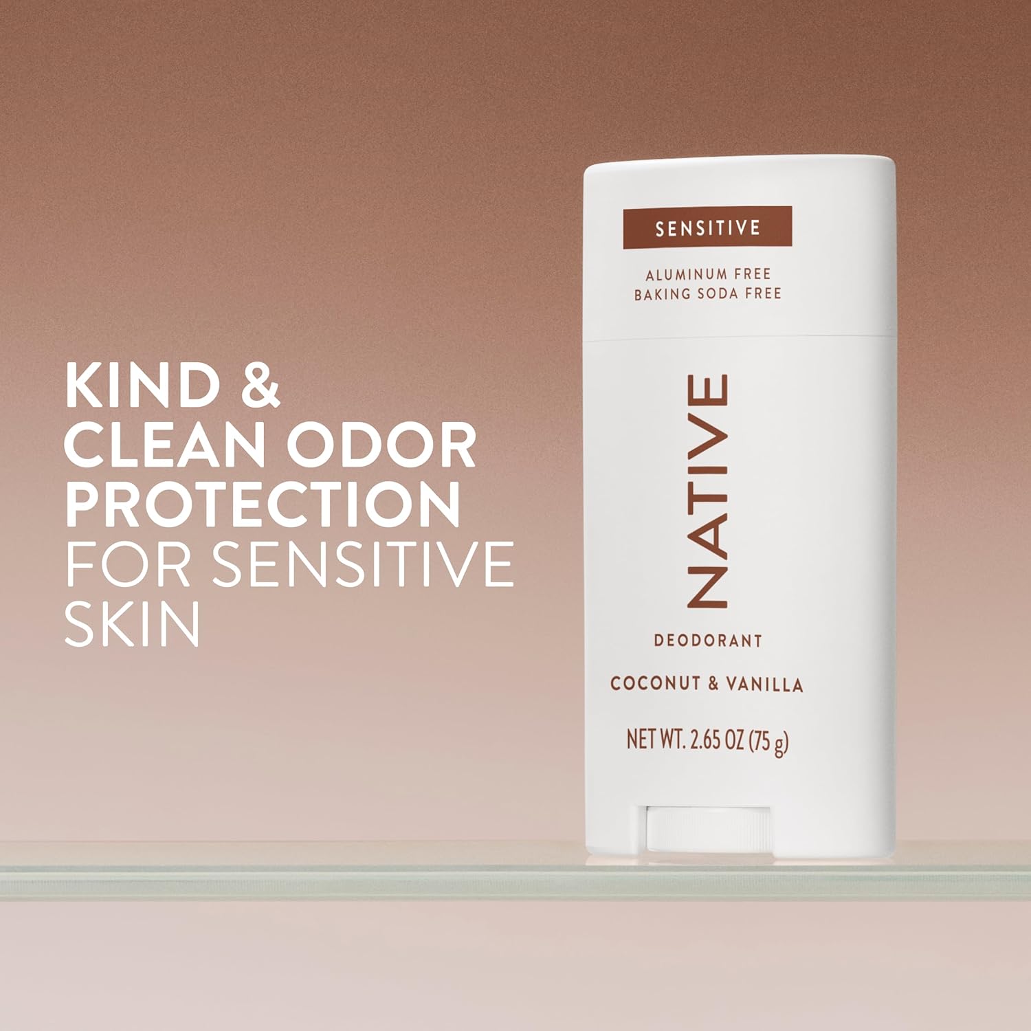 Native Coconut & Vanilla Sensitive Body Deodorant