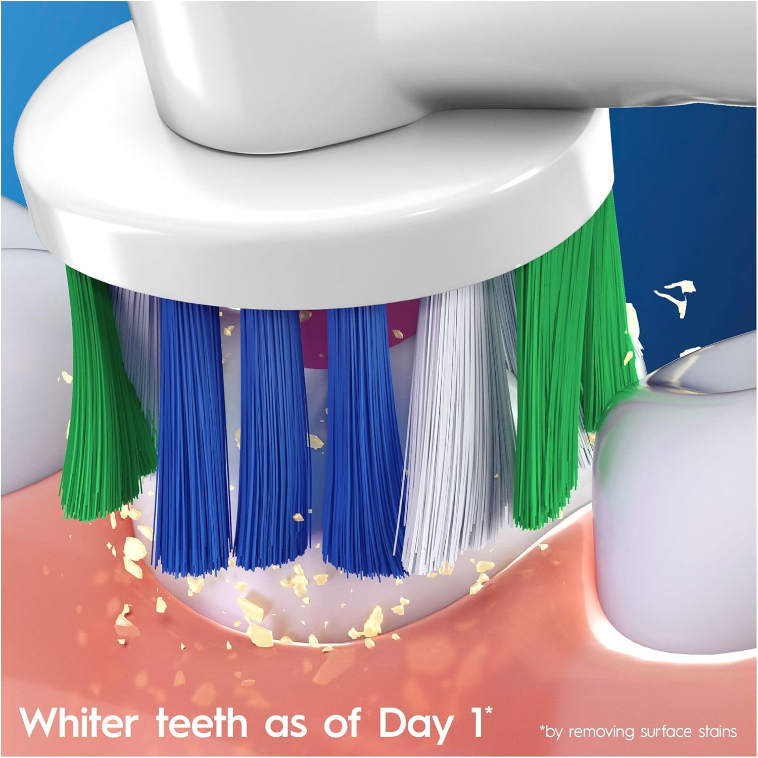 Oral-B Pro 1 Electric 3D White Pressure Sensor Toothbrush