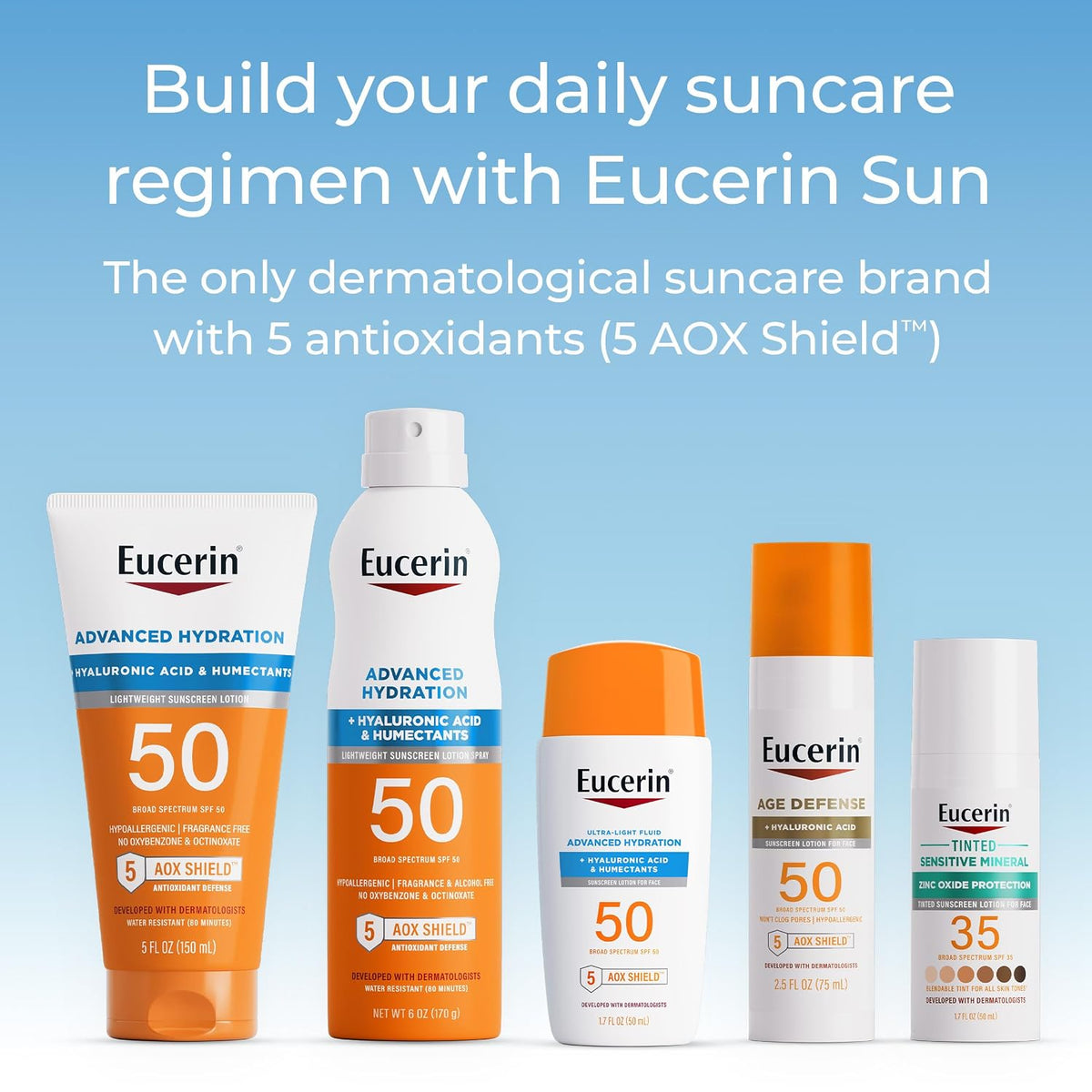 Eucerin Advanced Hydration Sunscreen Spray SPF 50