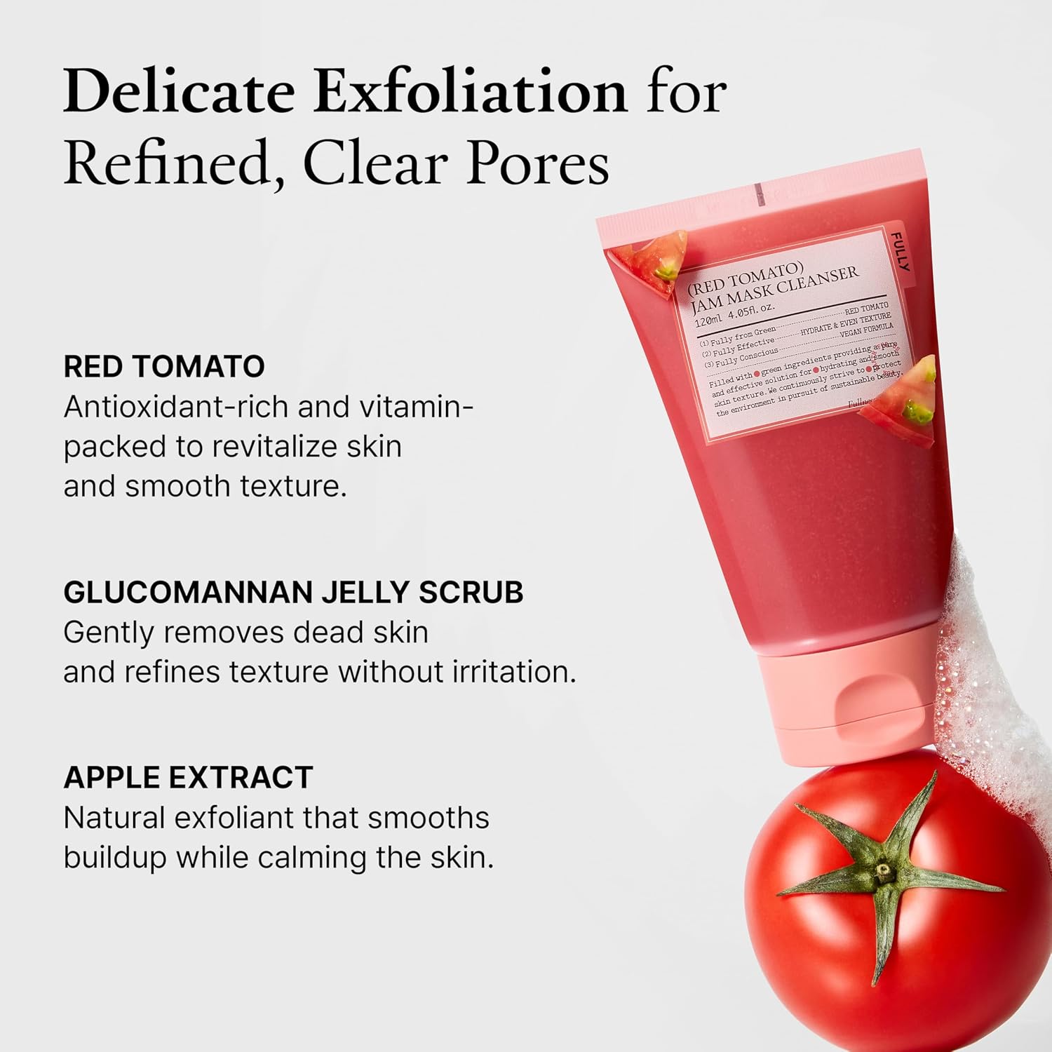 Fully Red Tomato Jam Mask Cleanser