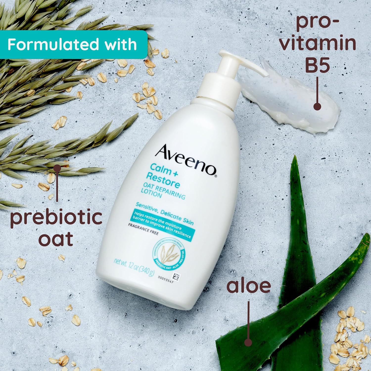 Aveeno Calm + Restore Oat Repairing Lotion