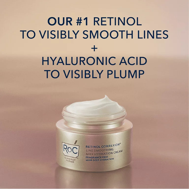 RoC Retinol Correxion® Line Smoothing Max Hydration Cream