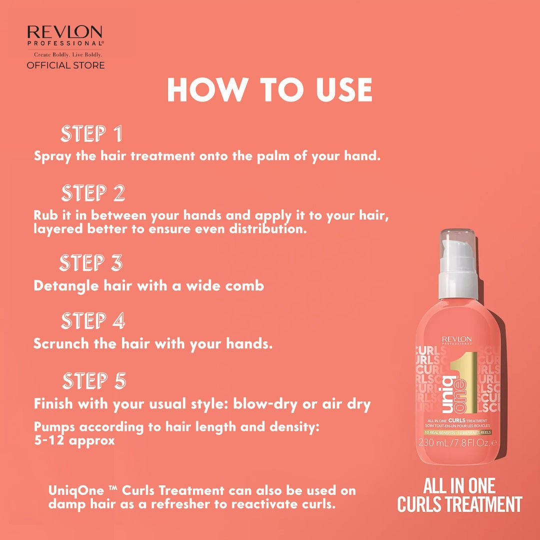 Revlon Professional UniqONE™ All-in-One Leave-In Hair Treatment for Curls