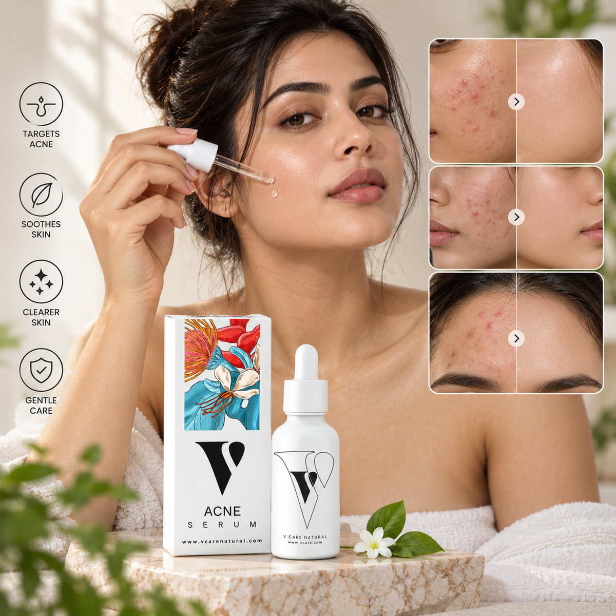VCare Natural Acne Serum