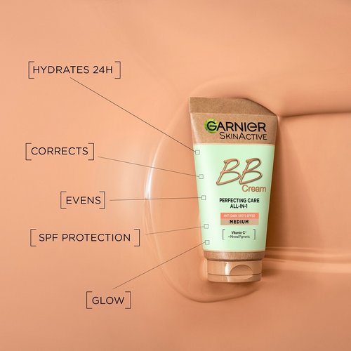 Garnier SkinActive Perfecting Care All-In-1 Anti Dark Spot BB Cream SPF50 - Medium