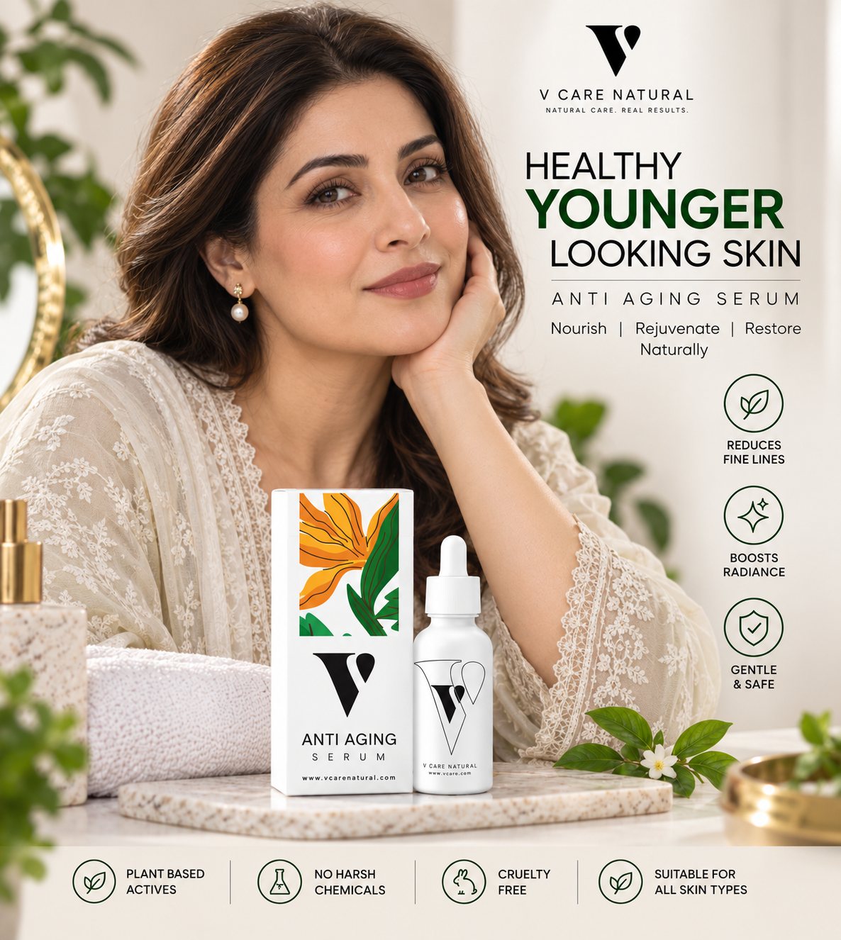 VCare Natural Anti-Aging Serum