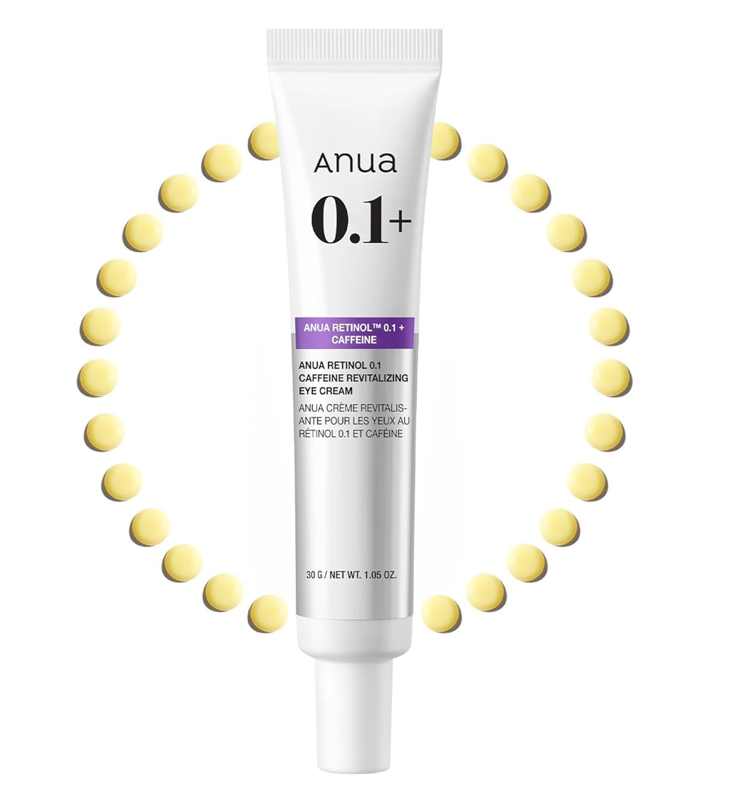 Anua Retinol 0.1 Caffeine Revitalizing Eye Cream