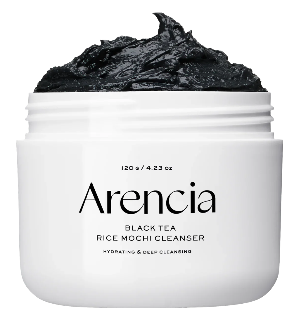 Arencia Black Tea Rice Mochi Cleanser