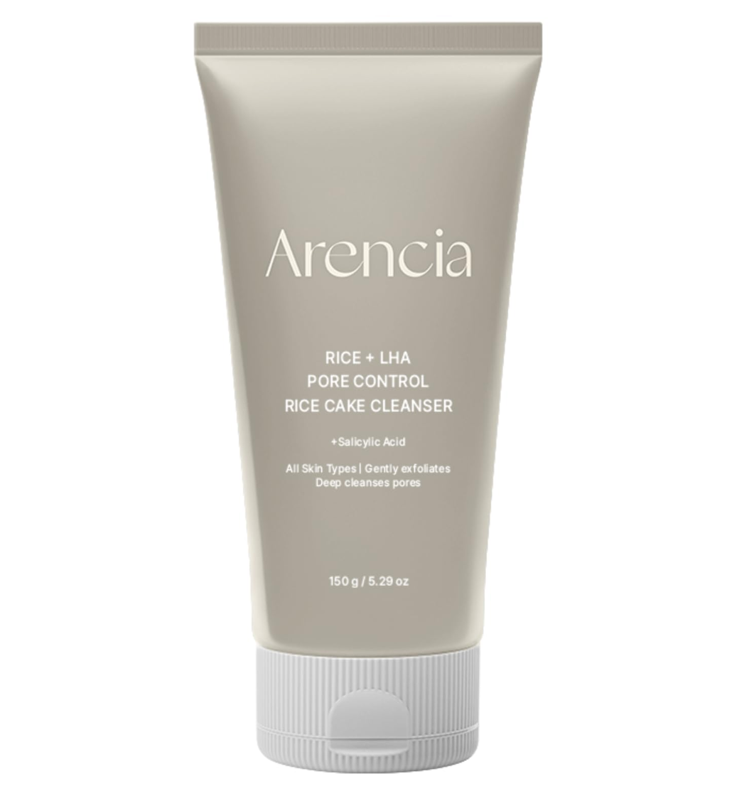 Arencia Rice + LHA Pore Control Rice Cake Cleanser