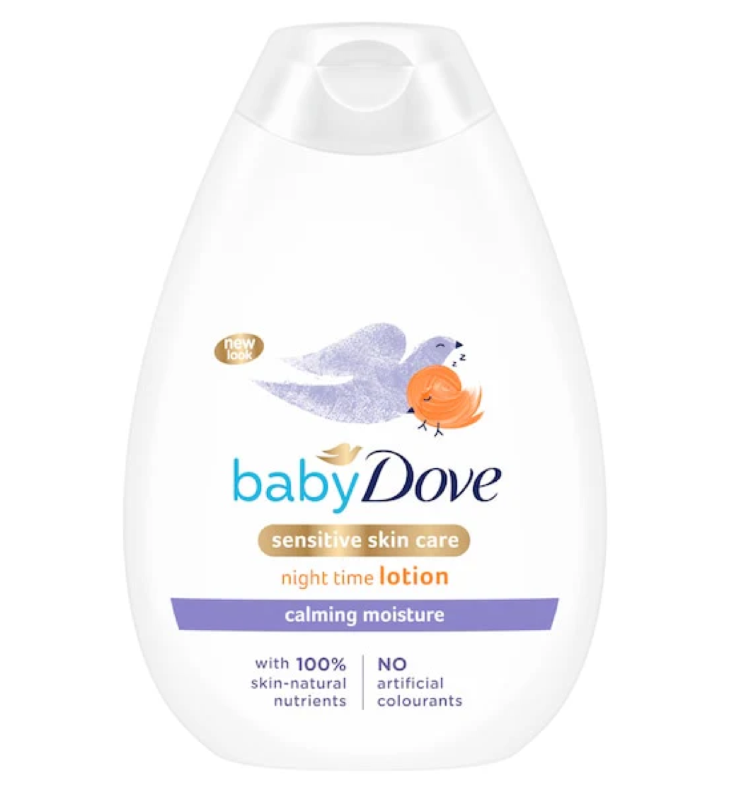 Baby Dove Calming Moisture Sensitive Skin Care Night Time Lotion