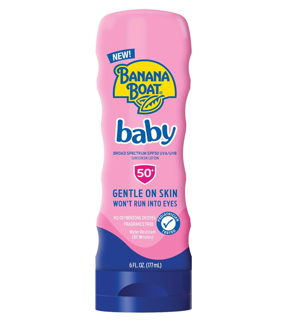 Banana Boat Baby Gentle On Skin Sunscreen Lotion SPF 50+