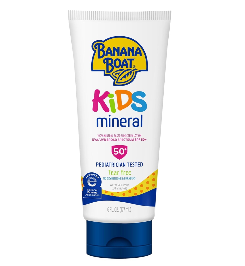 Banana Boat Kids Mineral Sunscreen Lotion SPF 50