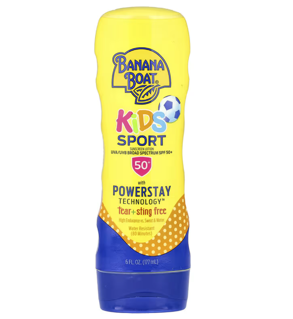 Banana Boat Kids Sport Powerstay Sunscreen Lotion SPF 50+