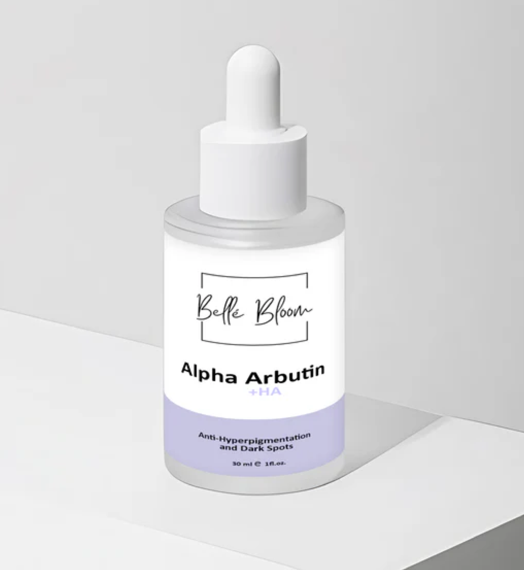 Belle Bloom Alpha Arbutin + HA Serum