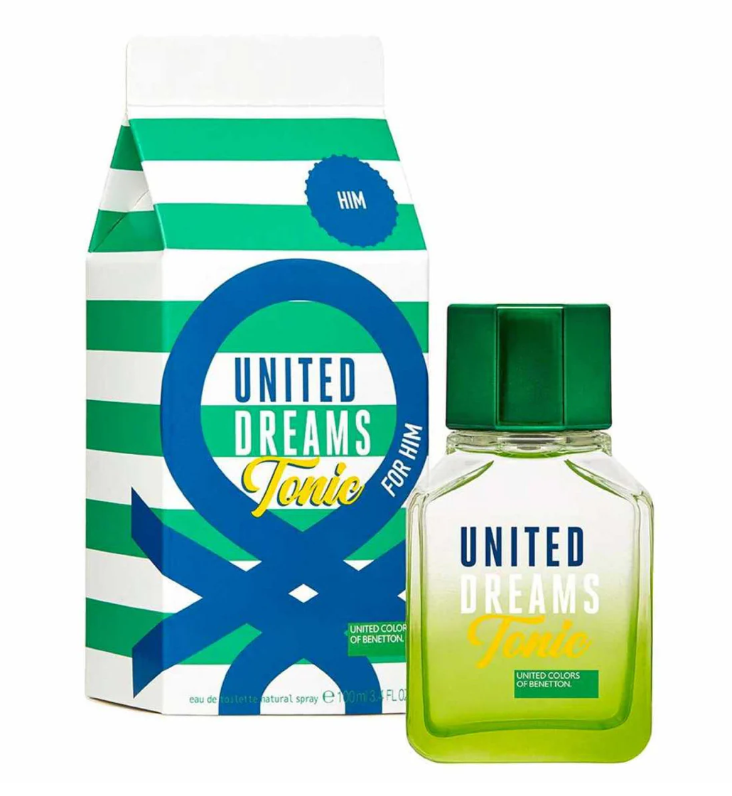 Benetton Men's United Dreams Tonic Eau de Toilette