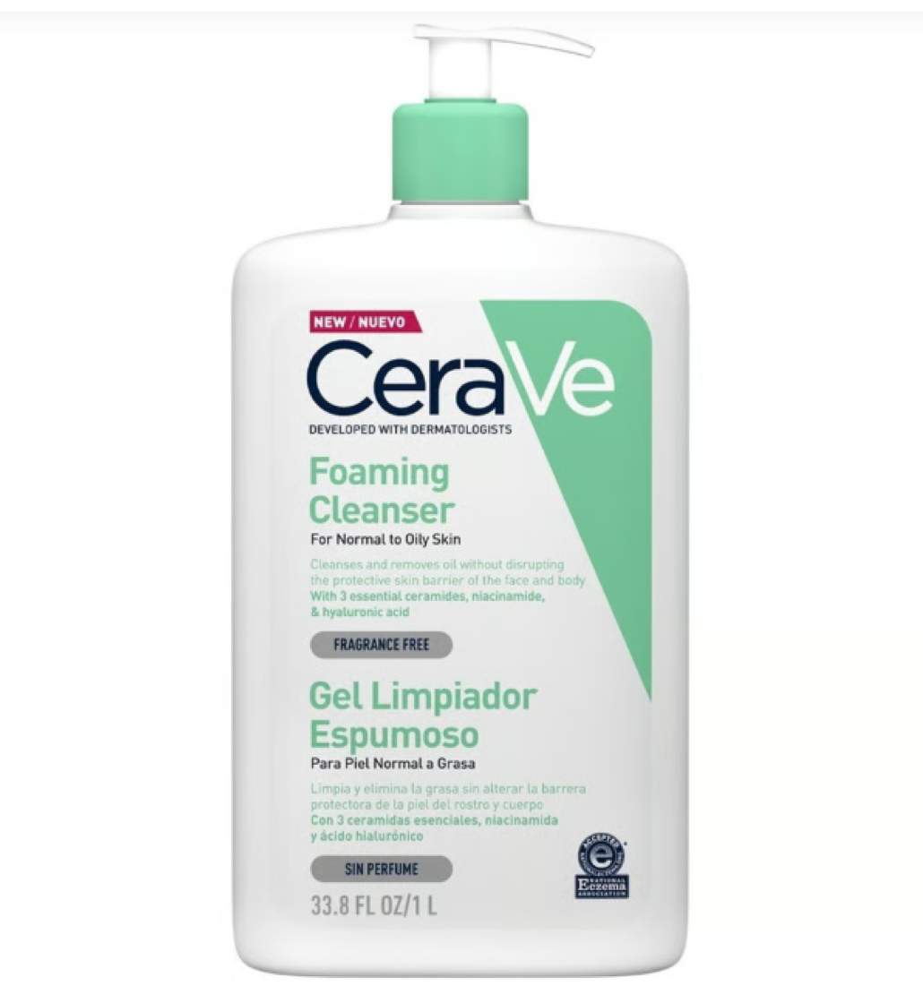 CeraVe Foaming Cleanser 1L