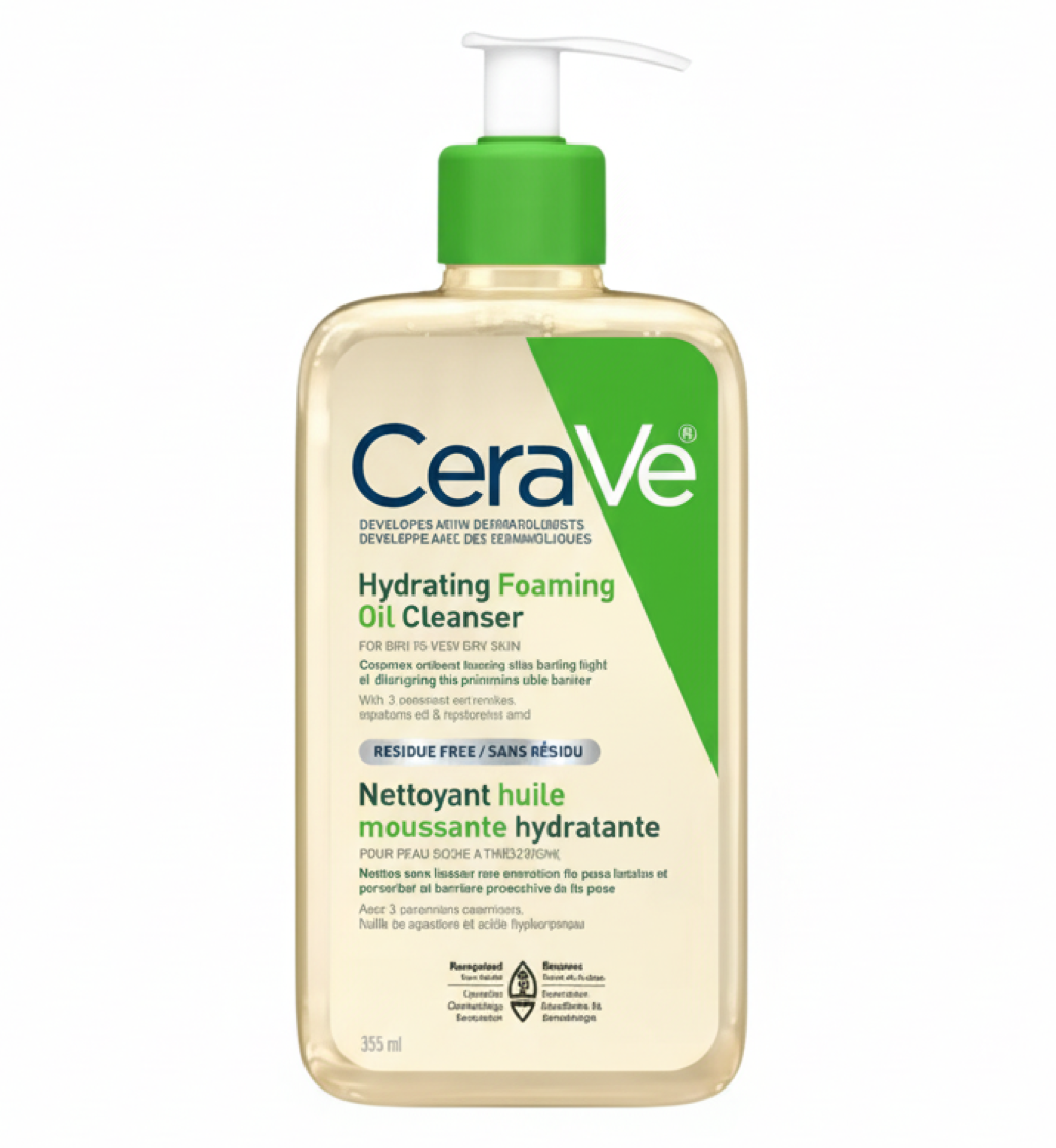 CeraVe Hydrating Foaming Oil Cleanser 355ml Canadian Version