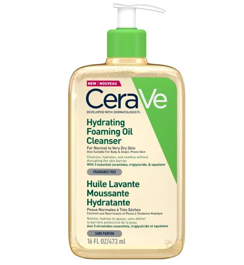 CeraVe Hydrating Foaming Oil Cleanser 473ml