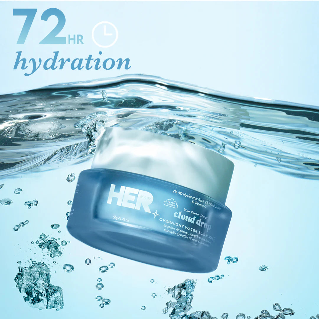 Her Beauty Cloud Drop Overnight Water Sleep Mask