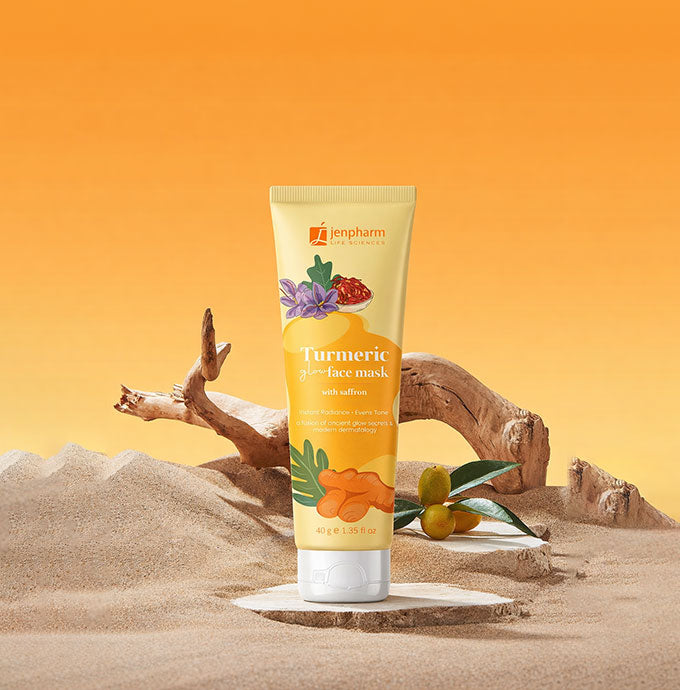 Jenpharm Turmeric Glow Face Mask