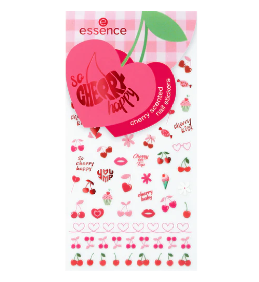 Essence So Cherry Happy Cherry Scented Nail Stickers