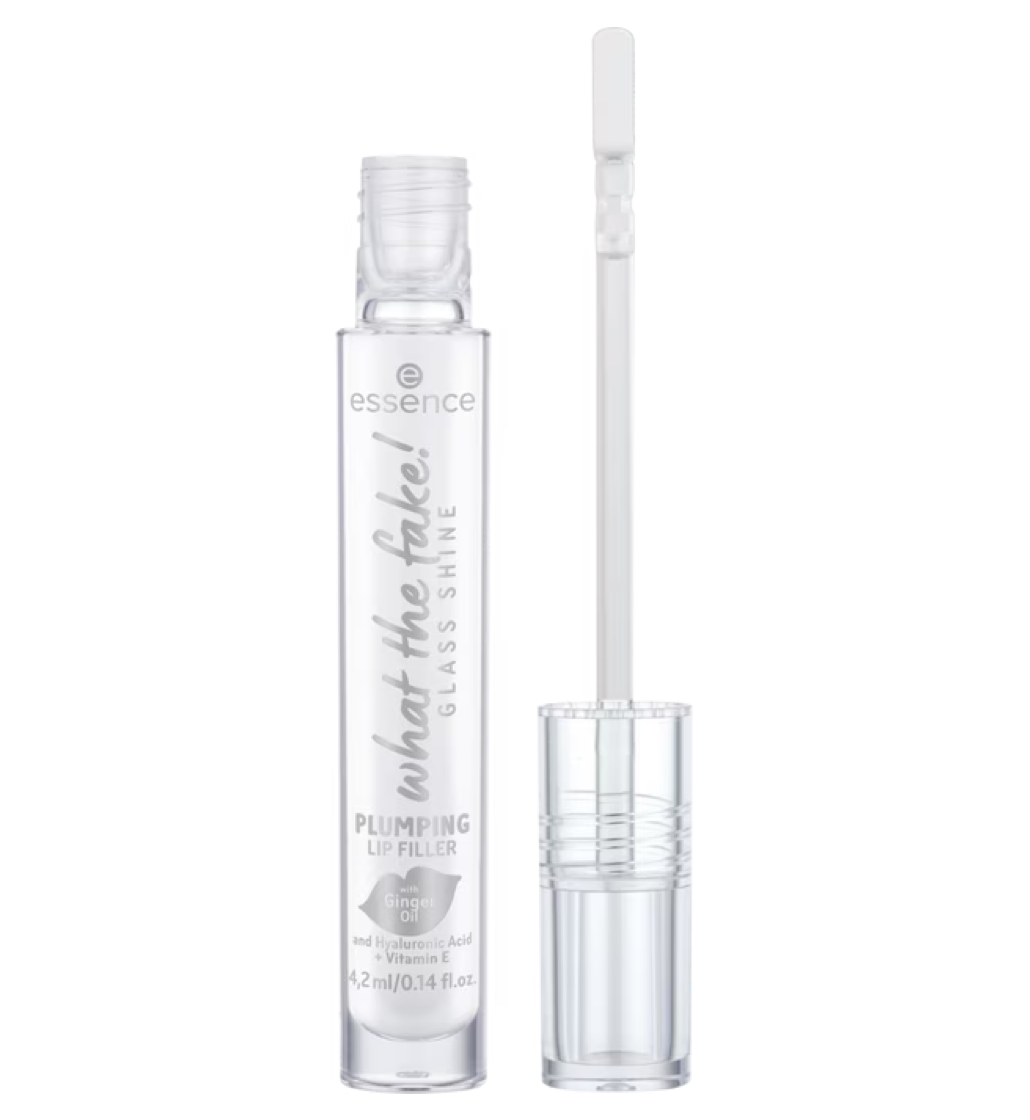 Essence What The Fake Glass Shine Plumping Lip Filler - 01 Oh So Glassy