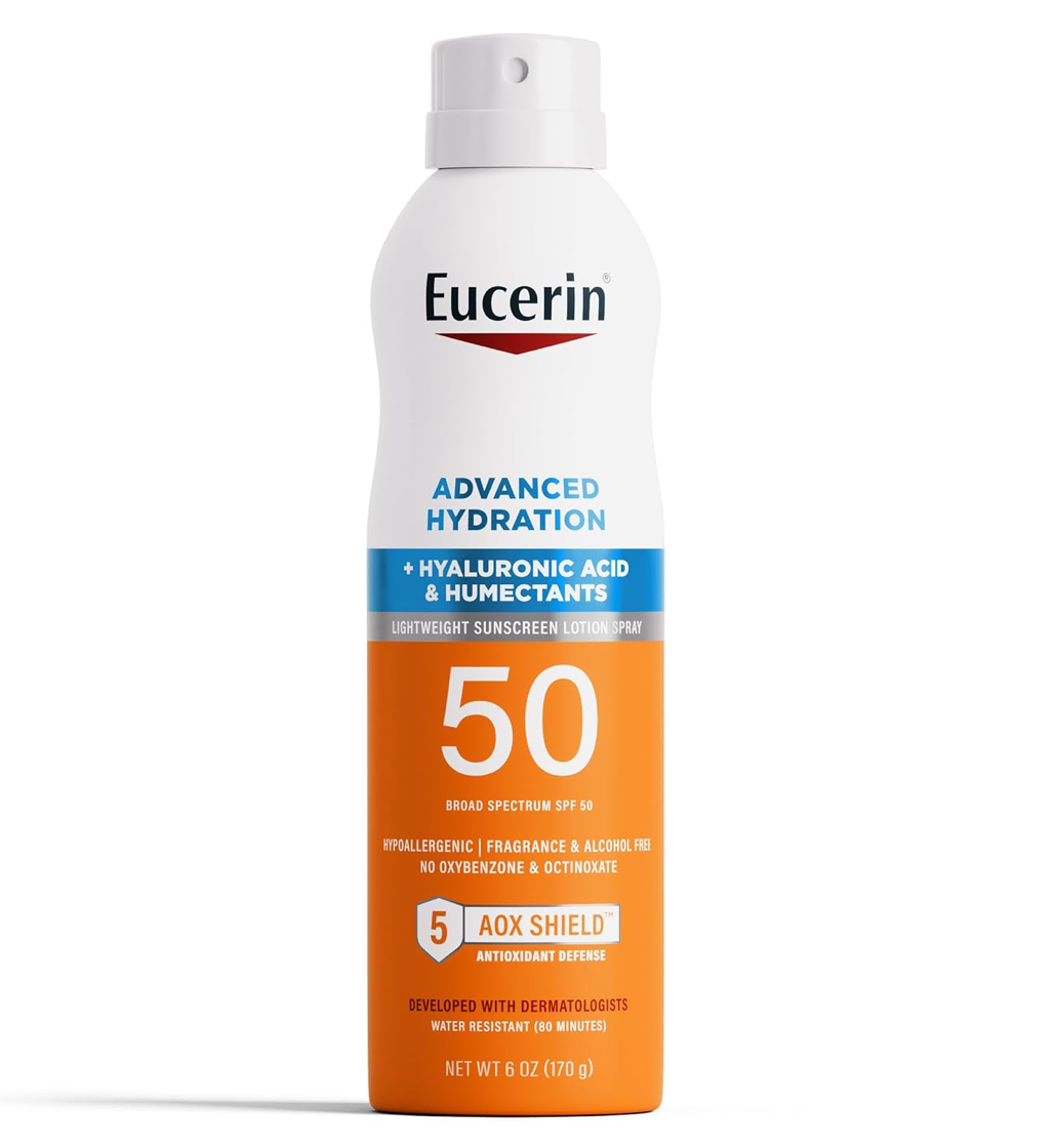Eucerin Advanced Hydration Sunscreen Spray SPF 50