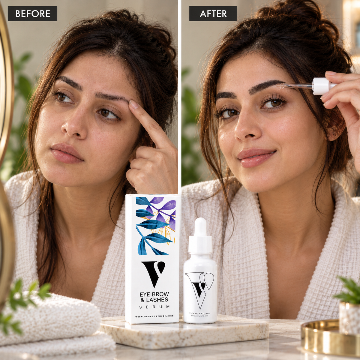 VCare Natural Eye Brows & Lashes Serum