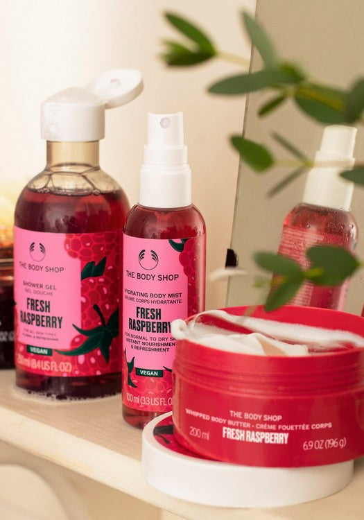 The Body Shop Gel Body Scrub - Fresh Raspberry