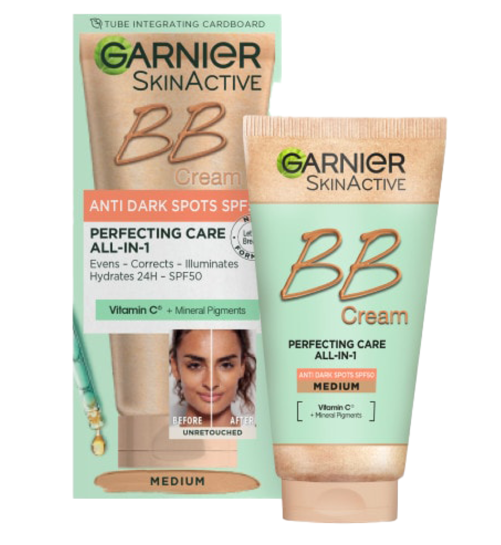 Garnier SkinActive Perfecting Care All-In-1 Anti Dark Spot BB Cream SPF50 - Medium