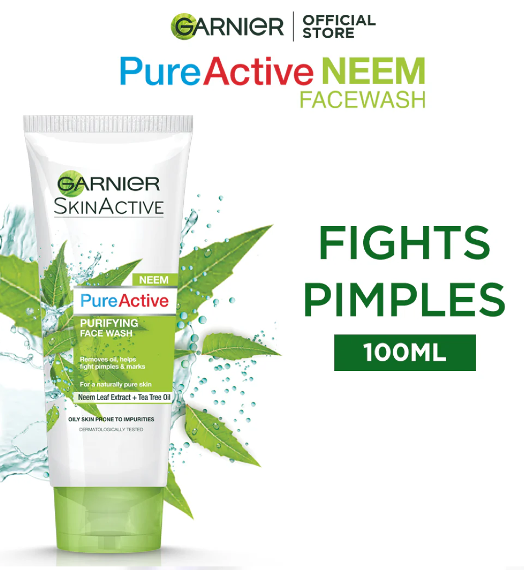 Garnier SkinActive Pure Active Neem Purifying Face Wash