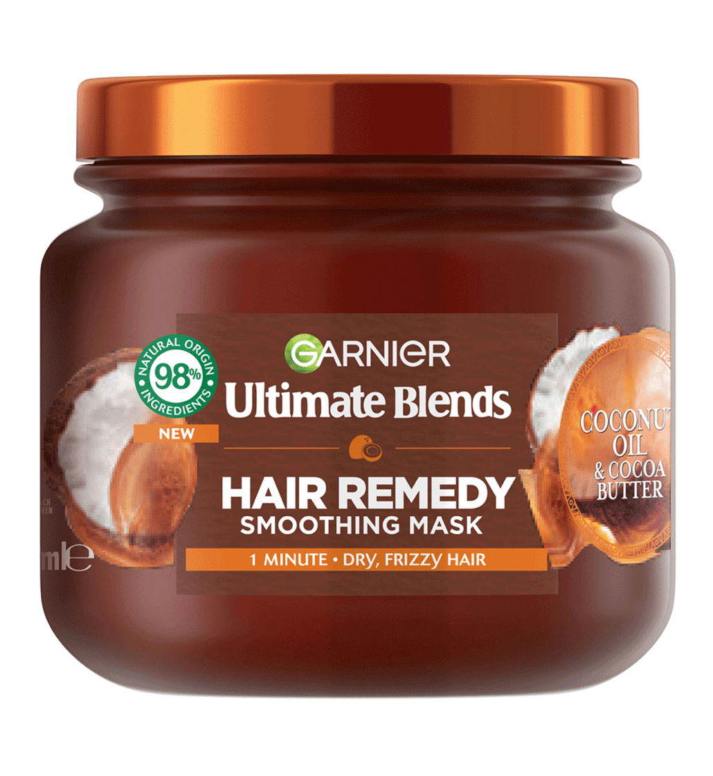 Garnier Ultimate Blends Coconut Oil & Cocoa Butter Smoothing Mask