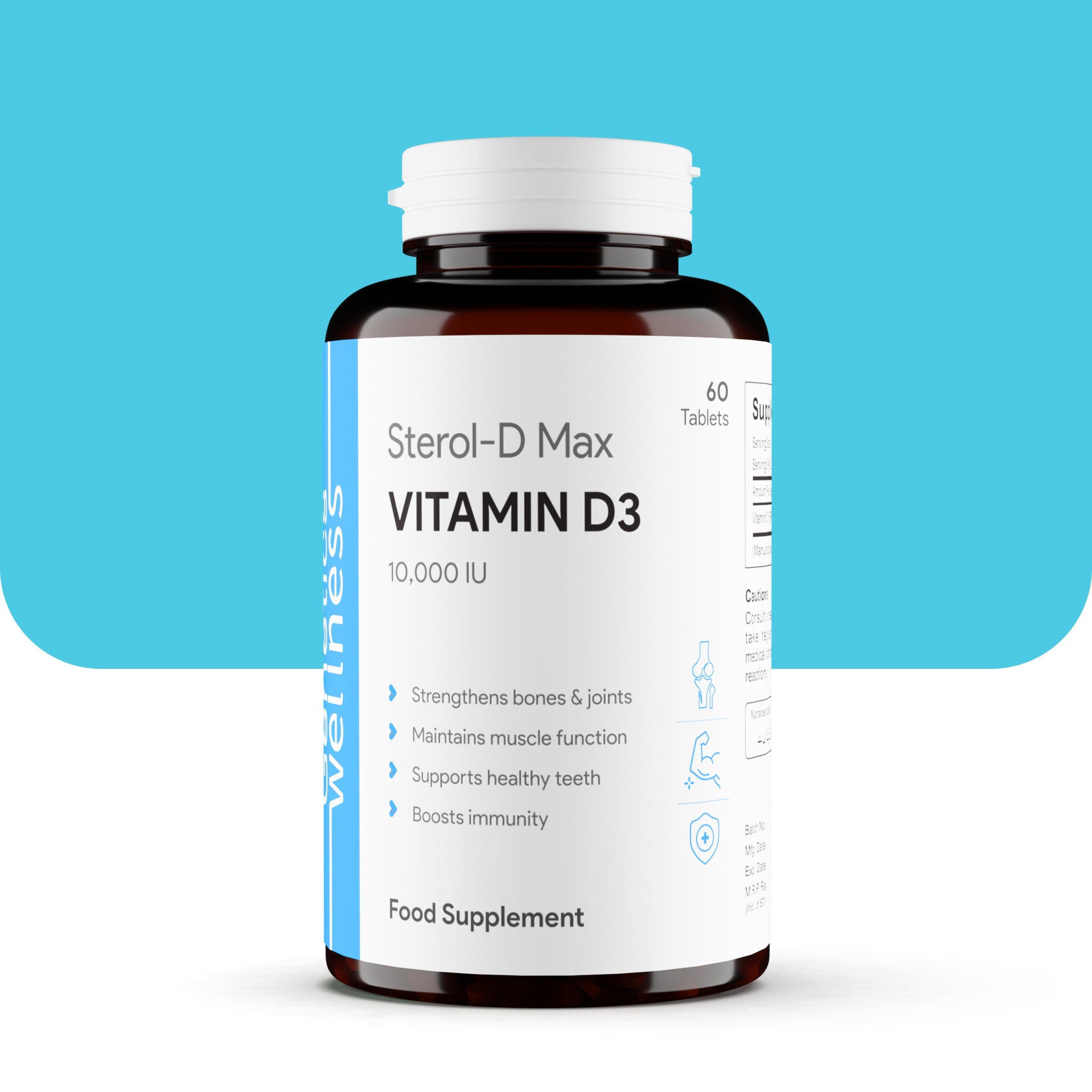 Genetics Wellness Sterol-D Max Vitamin D3