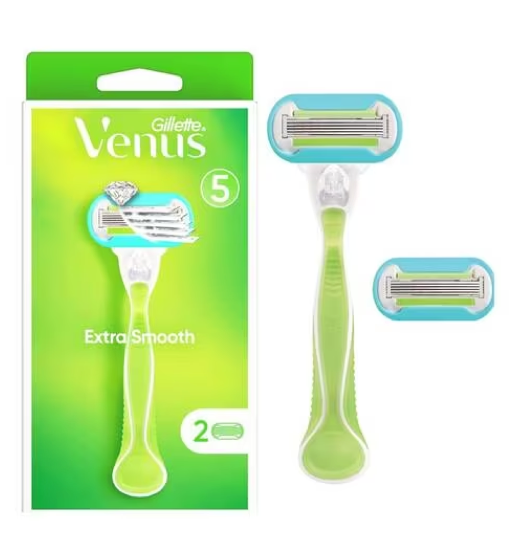Gillette Venus Extra Smooth Women's Razor - 1 handle + 2 refills